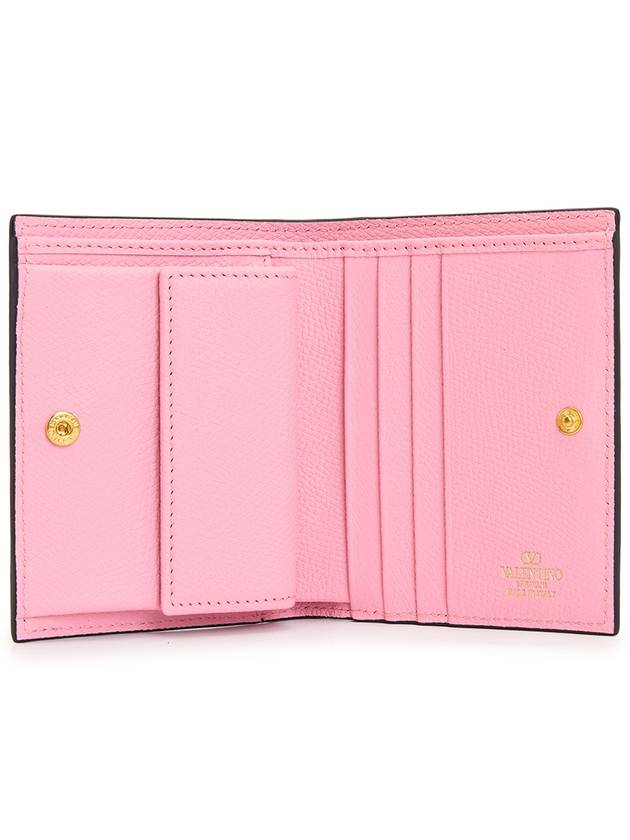 V Logo Signature Women's Half Wallet P0R39SNP ZQQ - VALENTINO - BALAAN 4