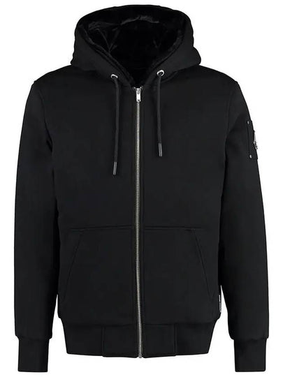 Classic Bunny Zip Up Hoodie Black Lining Black - MOOSE KNUCKLES - BALAAN 2