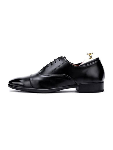 273 Classic Straight Tip Comfortable Height-High Formal Shoes Lucy Black - BSQT - BALAAN 1