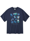 Blue Collector Short Sleeve T-Shirt Navy - RADINEO - BALAAN 1