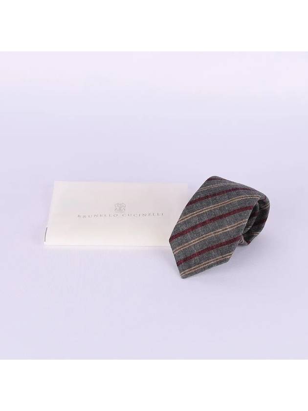 Wool Tie MM8840018 TM884 CBR89 - BRUNELLO CUCINELLI - BALAAN 6