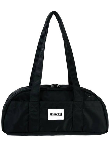 DUFFLE SHOULDER BAG BLACK - MACNI - BALAAN 1