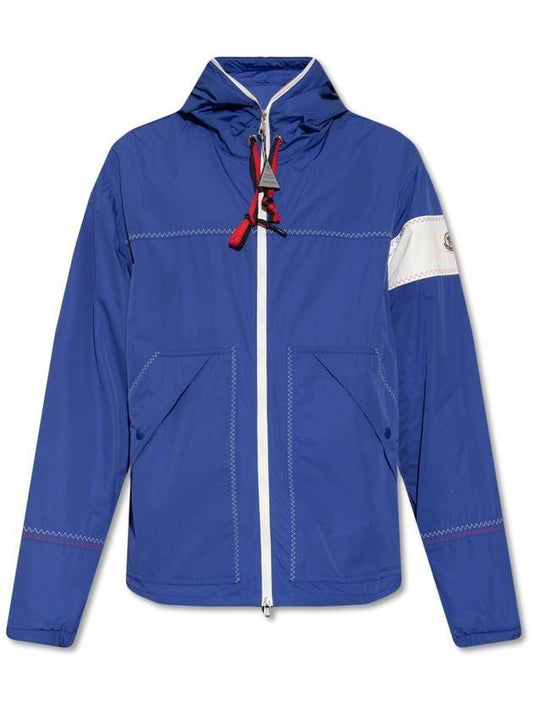 FUJIO Windbreaker Blue - MONCLER - BALAAN 1