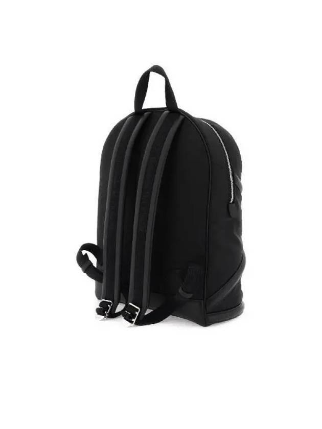 Men's Harness Logo Nylon Backpack Black - ALEXANDER MCQUEEN - BALAAN 3