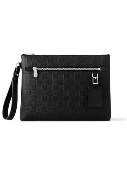 Takeoff Damier Pouch Bag Black - LOUIS VUITTON - BALAAN 2