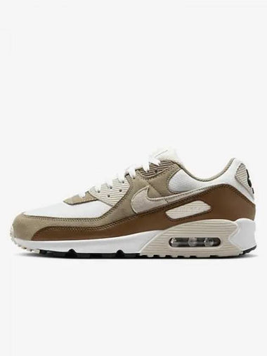 Air Max 90 Men s Sneakers Summit White Khaki Light Orewood Brown Black DM0029 109 716644 - NIKE - BALAAN 1