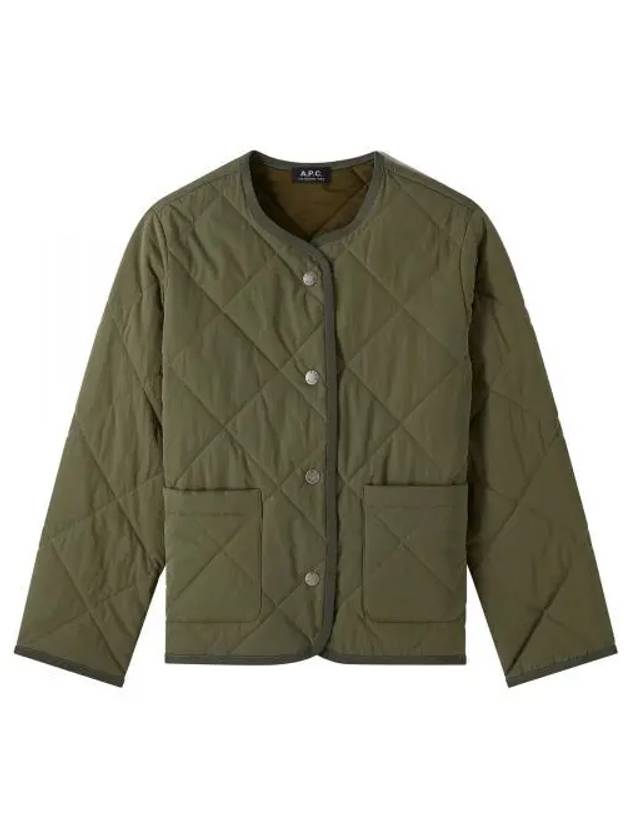 Claire Blouson Down Jacket Green - A.P.C. - BALAAN 2