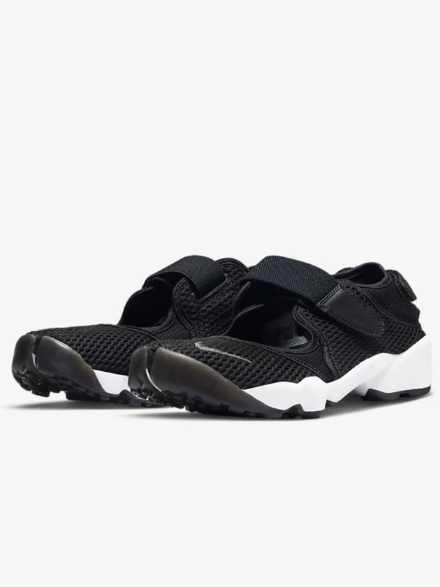 Air Rift Breathe Low Top Sneakers Black - NIKE - BALAAN 6