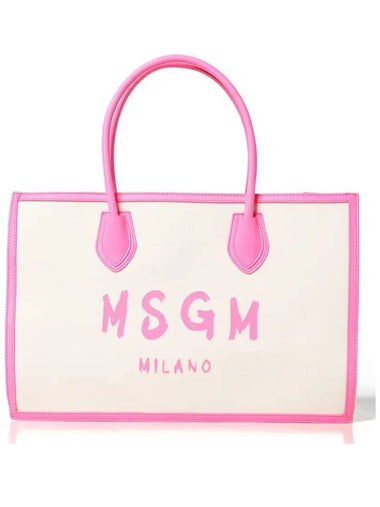 Kids Logo Printing Large Tote Bag MS029496 01202 - MSGM - BALAAN 1