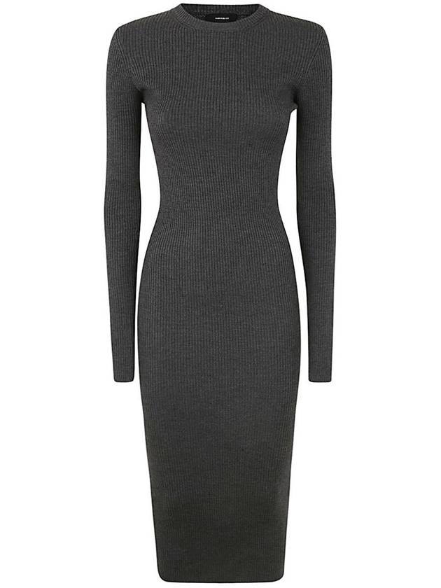 Wardrobe.Nyc Ribbed Long Sleeve Dress Clothing - WARDROBE.NYC - BALAAN 1