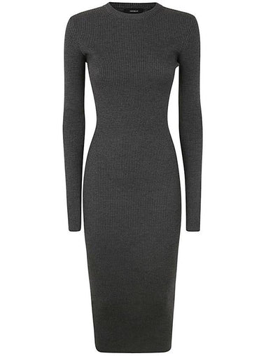 Wardrobe.Nyc Ribbed Long Sleeve Dress Clothing - WARDROBE.NYC - BALAAN 1