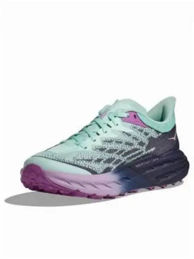 Speed ​​Goat 5 Low Top Sneakers Blue - HOKA ONE ONE - BALAAN 1