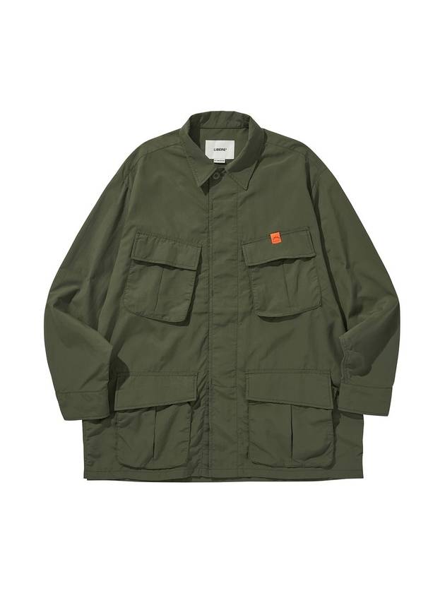 INVISIBLE JUNGLE JACKET OLIVE - LIBERE - BALAAN 1