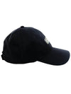 Embroid Logo Ball Cap Black - GANNI - BALAAN 4