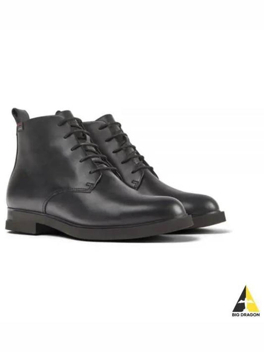 Iman Gore-Tex Lace-Up Ankle Middle Boots Black - CAMPER - BALAAN 2