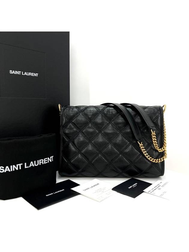 Becky gold chain crossbag shoulder bag black - SAINT LAURENT - BALAAN 3