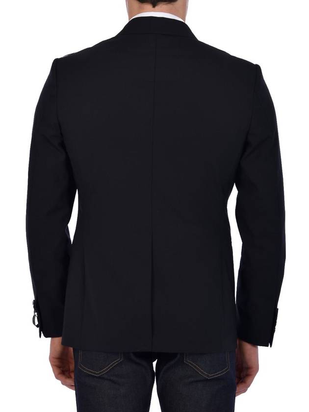 Black Wool Jacket - TONELLO - BALAAN 4