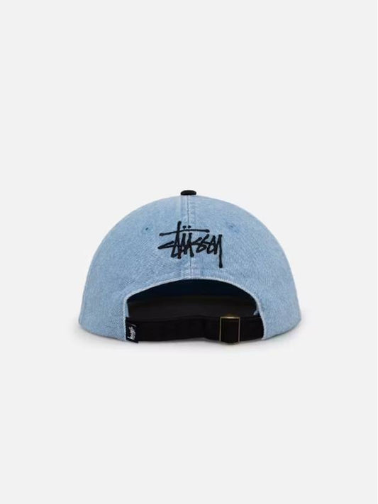 AU Australia VINTAGE S Low Pro Cap ST7M0110 Light Denim ONE SIZE - STUSSY - BALAAN 2