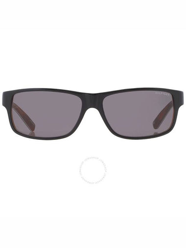 Tommy Hilfiger Grey Rectangular Men's Sunglasses TH 1042/N/S 0UNO/Y1 57 - TOMMY HILFIGER - BALAAN 1