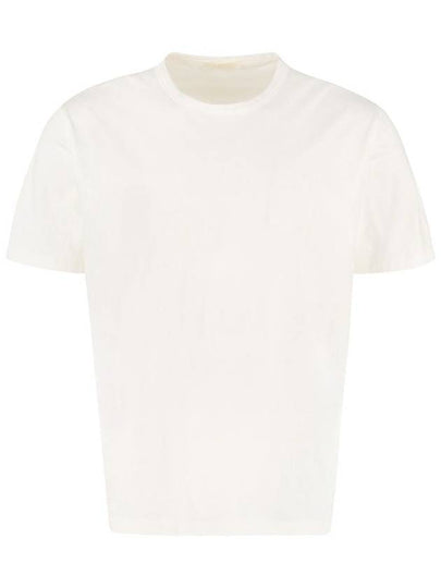 New Box Cotton Crew Neck Short Sleeve T-Shirt White - OUR LEGACY - BALAAN 2