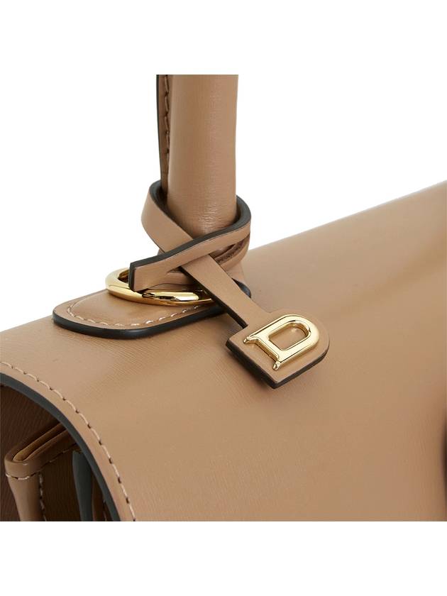 Brillant PM Box Calf Tote Bag Beige - DELVAUX - BALAAN 9