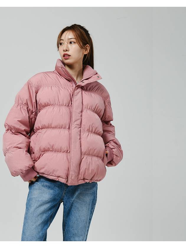 Over Fit Puffer Padded Jacket Pink - LE SOLEIL MATINEE - BALAAN 7