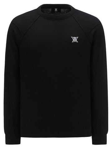 Official M TRIMMING ROUND PULLOVER BK - ANEWGOLF - BALAAN 1