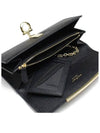 Gancini Continental Wallet Black - SALVATORE FERRAGAMO - BALAAN 5