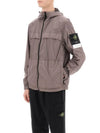 Crinkle Reps Hooded Jacket Brown - STONE ISLAND - BALAAN 5