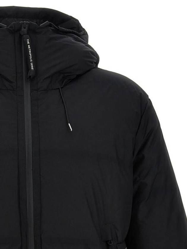 The Metropolis Series Pertex Hooded Down Padding Black - CP COMPANY - BALAAN 4