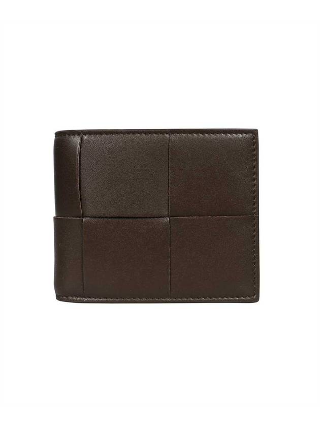 Cassette Money Clip Card Wallet Brown - BOTTEGA VENETA - BALAAN 1