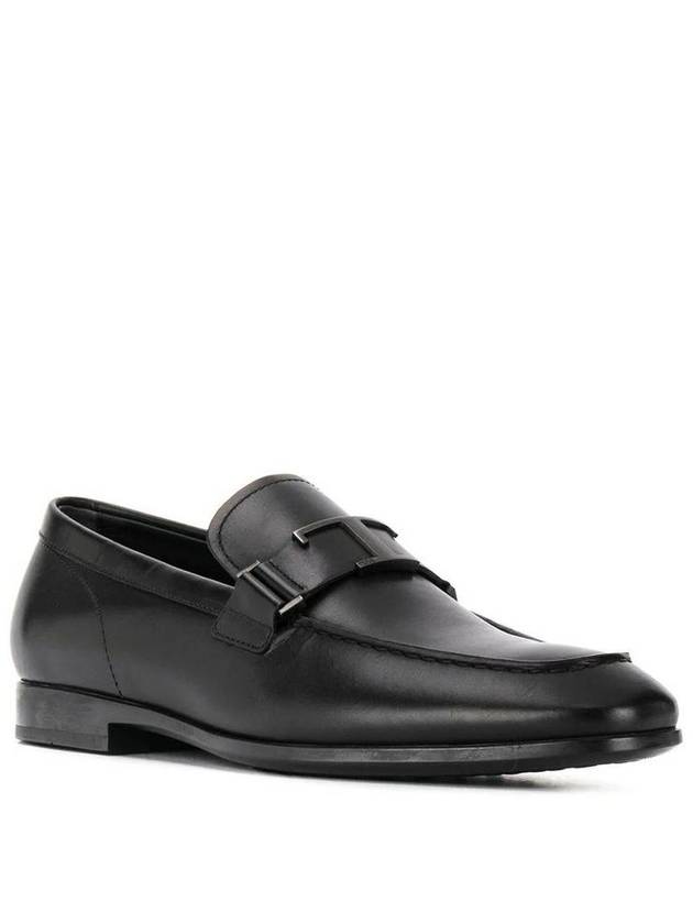 Timeless Leather Loafers Black - TOD'S - BALAAN 3