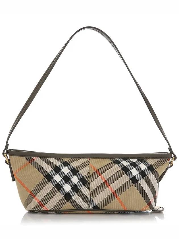 Check Mini Shoulder Bag Sand - BURBERRY - BALAAN 3