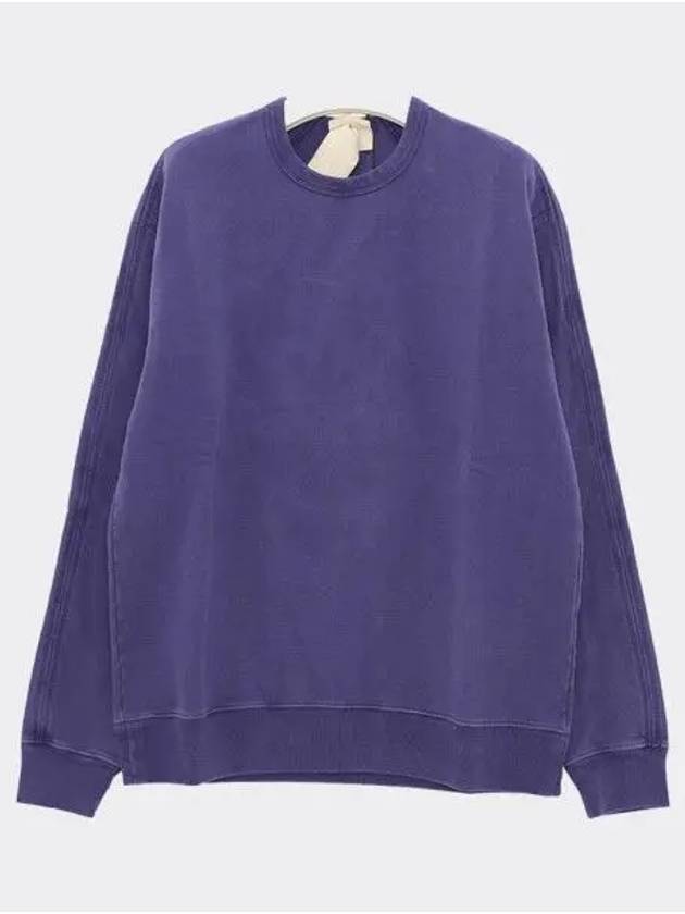 Felpa Girocollo Sweatshirt Blue - TEN C - BALAAN 2