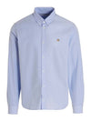 Small Fox Head Patch Classic Long Slevee Shirt Light Blue - MAISON KITSUNE - BALAAN 2