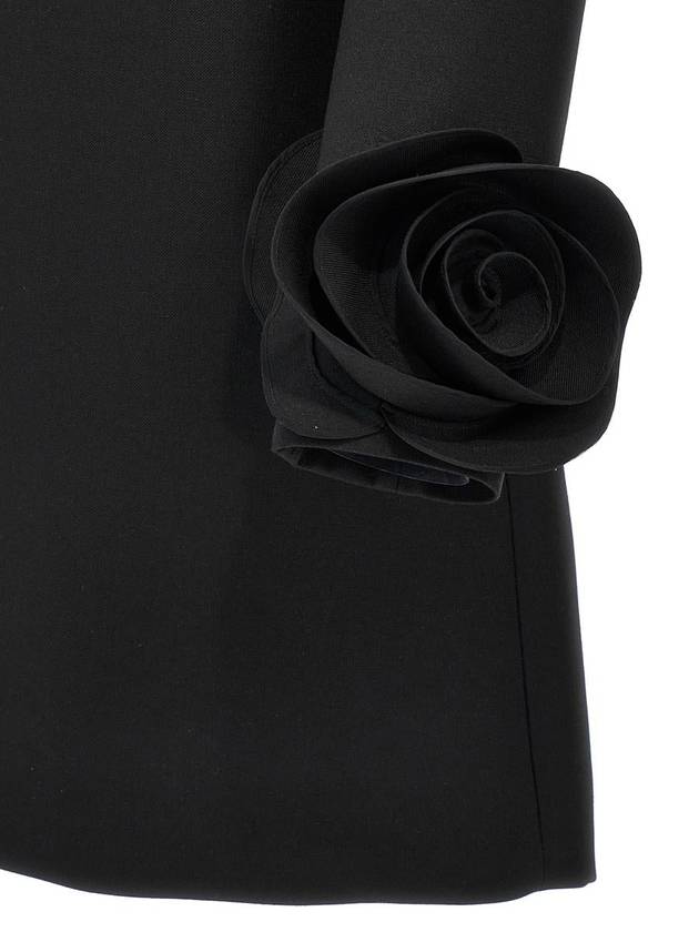 Valentino Garavani Valentino Rose Detail Dress - VALENTINO - BALAAN 4