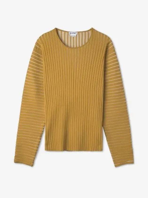 Costa Knit Yellow Ocher MRTWMKNW010NYL0187274 - SUNNEI - BALAAN 1