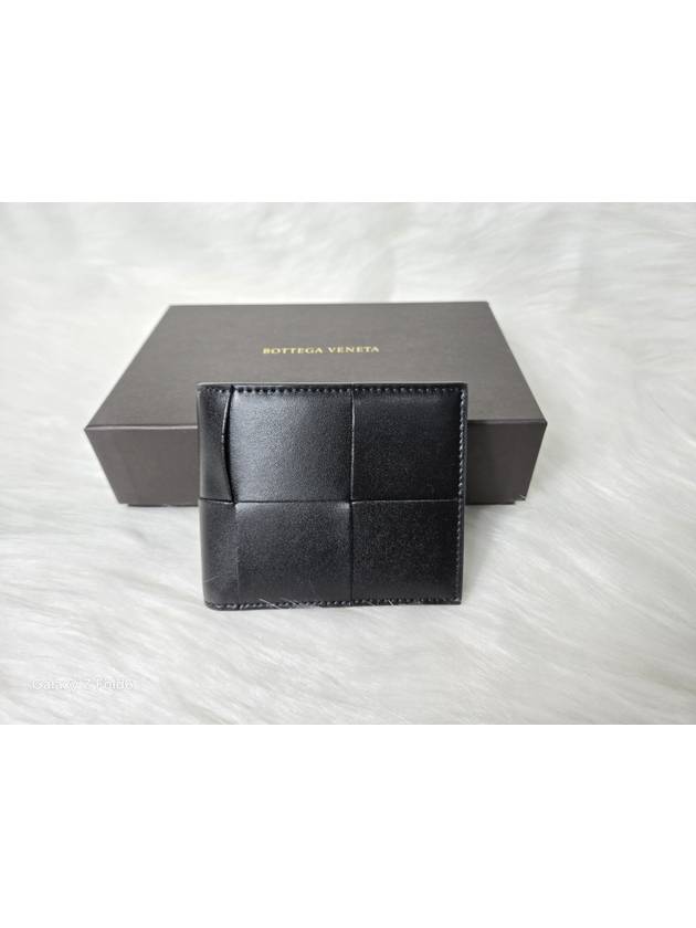 Intrecciato Half Wallet Black - BOTTEGA VENETA - BALAAN 2