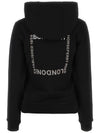 Horseferry Logo Print Cotton Hoodie Black - BURBERRY - BALAAN 3