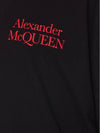 Logo Print Sweatshirt Black - ALEXANDER MCQUEEN - BALAAN 4