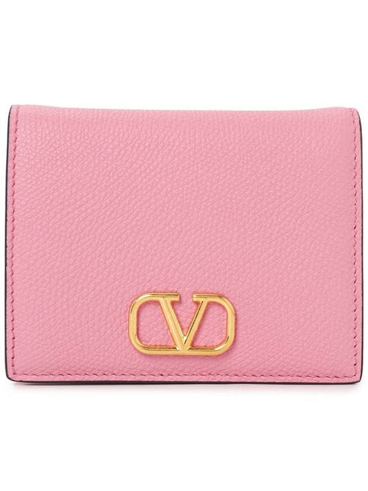 P0R39SNP A76 Women s Half Wallet - VALENTINO - BALAAN 1