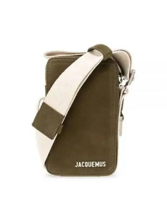 Le Chouchou Cuerda Vertical Messenger Bag Khaki - JACQUEMUS - BALAAN 2