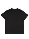 8C00002 89A17 999 Logo Short Sleeve T Shirt Black - MONCLER - BALAAN 1