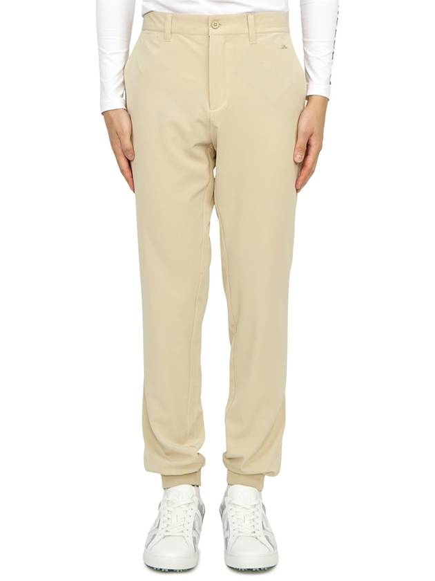 Cuff Mid-Rise Jogger Pants Safari Beige - J.LINDEBERG - BALAAN 2