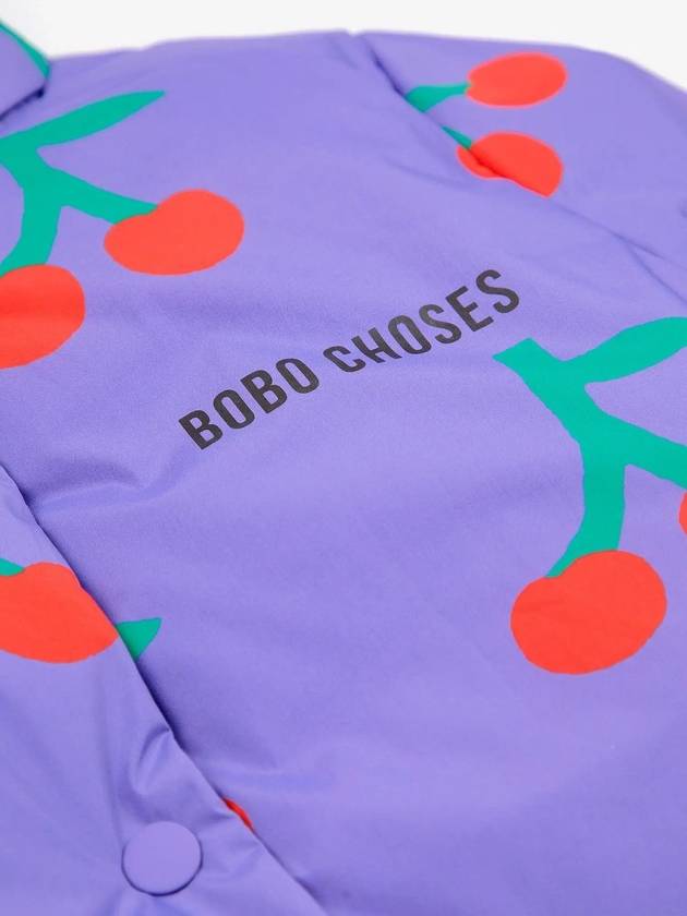 Cherry All Over Short Padding Lavender - BOBO CHOSES - BALAAN 5