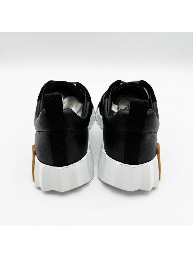 Bouncing Low Top Sneakers Noir - HERMES - BALAAN 4