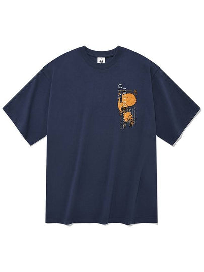 Recipe short sleeve tshirt navy - RADINEO - BALAAN 2