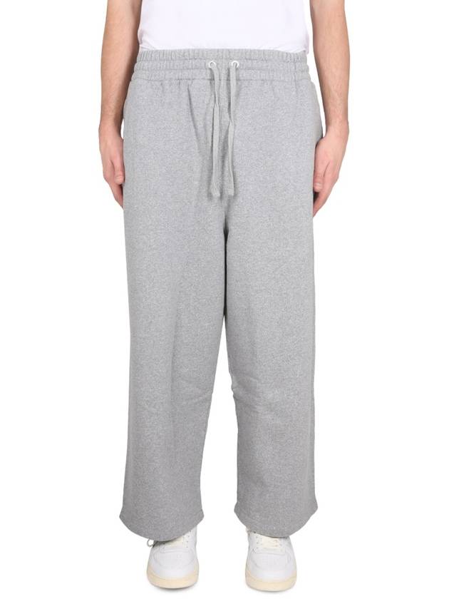 JAPANESE FLEECE JOG PANTS - MAISON KITSUNE - BALAAN 1