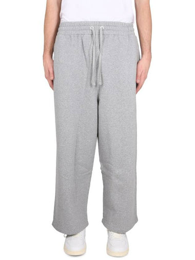 JAPANESE FLEECE JOG PANTS - MAISON KITSUNE - BALAAN 1