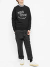 Paris Sweatshirt AM00300KM0001 BK BK - MAISON KITSUNE - BALAAN 6